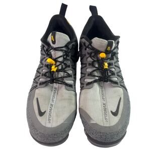 Nike Air VaporMax Run Utility Wolf Grey Amarillo Men’s size 10, AQ8810-010